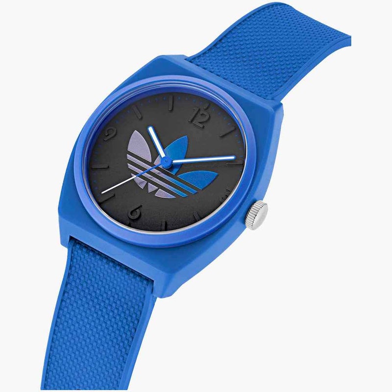 Adidas ساعة أنالوج زرقاء للرجال - Image 4